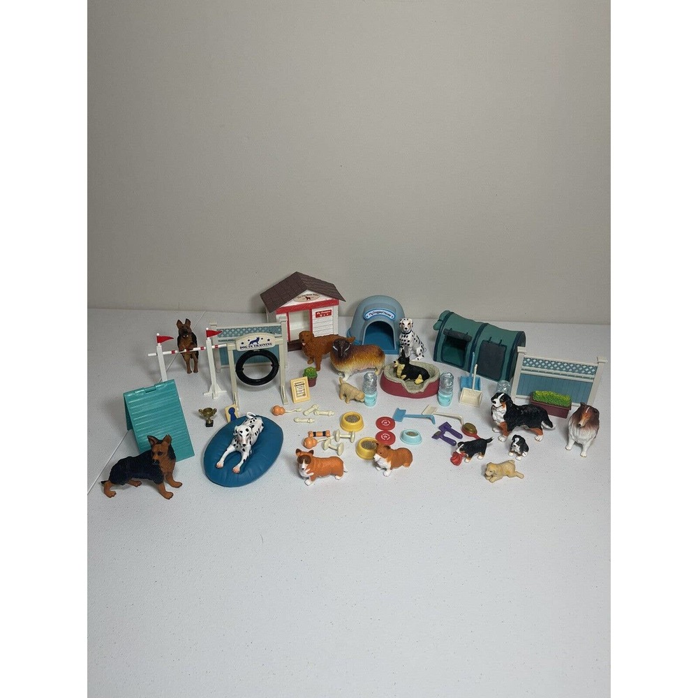 Constructive Play Keenway Dog Academy Playset Toys Dog Training Agility House